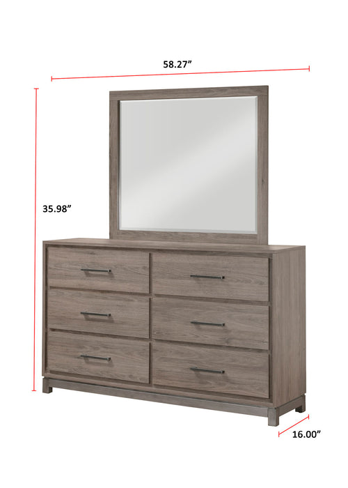 River - Dresser - Light Brown