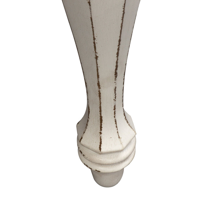 Magnolia Manor - Rectangular Leg Dining Table - Antique White