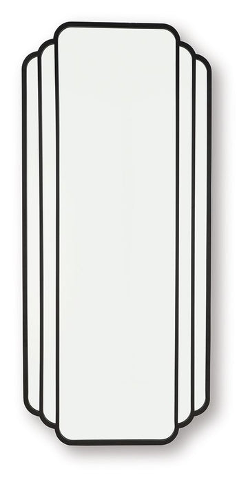 Antigone - Floor Mirror - Black