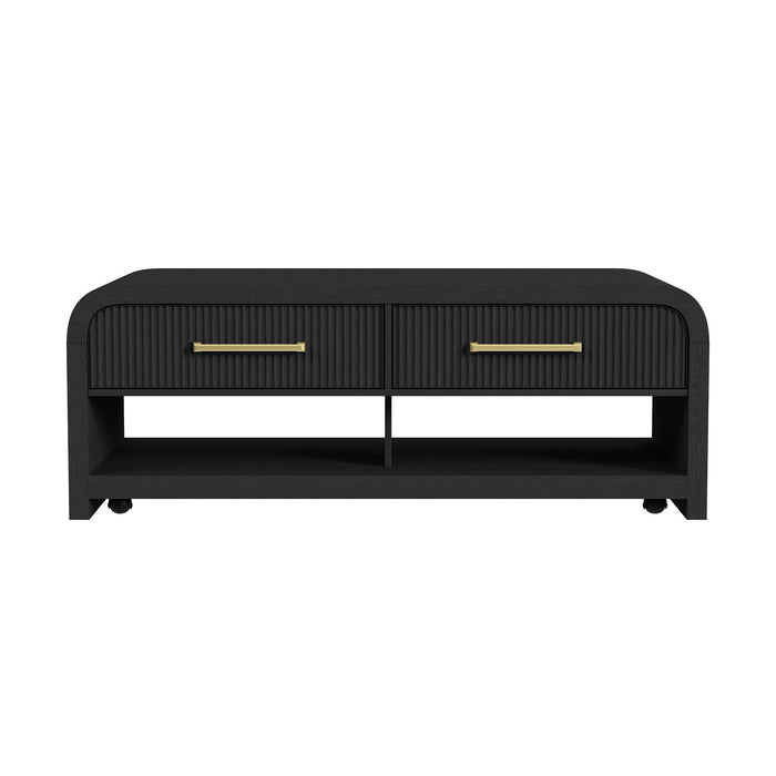 Ridgemont - Coffee Table With Casters