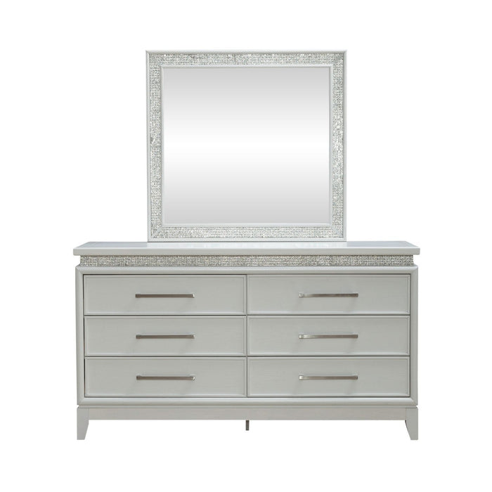 Reflections - 6 Drawer Dresser With Lights