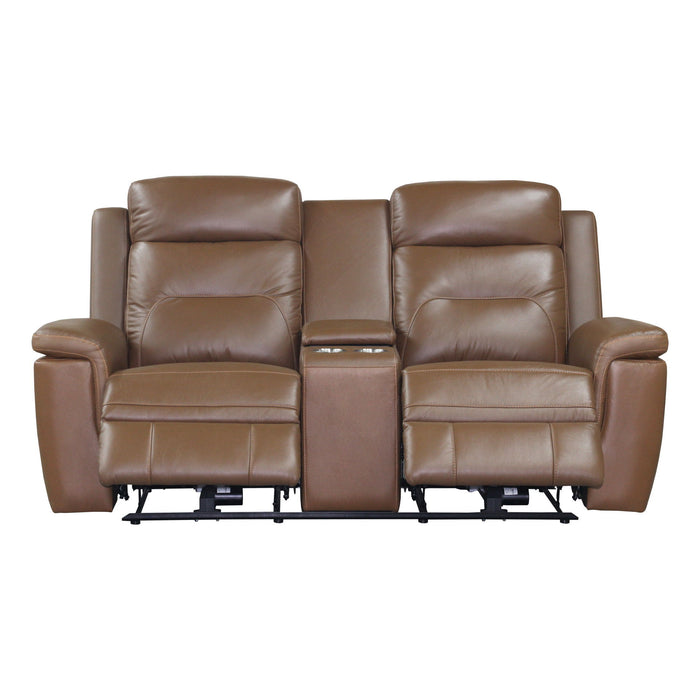 Keldon - Reclining Console Loveseat