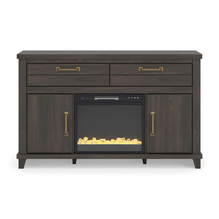Brazen Valley - TV Stand With Fireplace Option